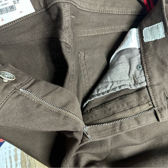 Eleventy High Rise Wide Leg Flare Pants Size US 2 Chocolate Brown - Picture 9 of 12